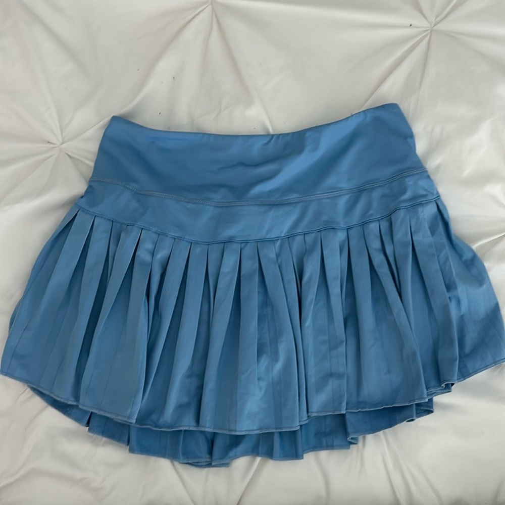 Blue/purple gold hinge skirt